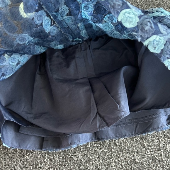 NWT Blue Fancy Girls Dress in multiple sizes - Picture 2 of 3